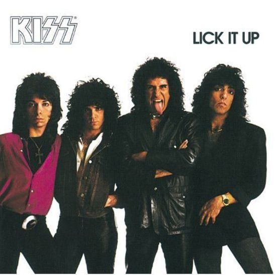 KISS lick it up CD cover