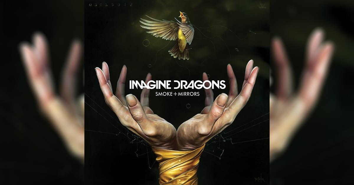 imagine dragon album covers s,oke and mirrors